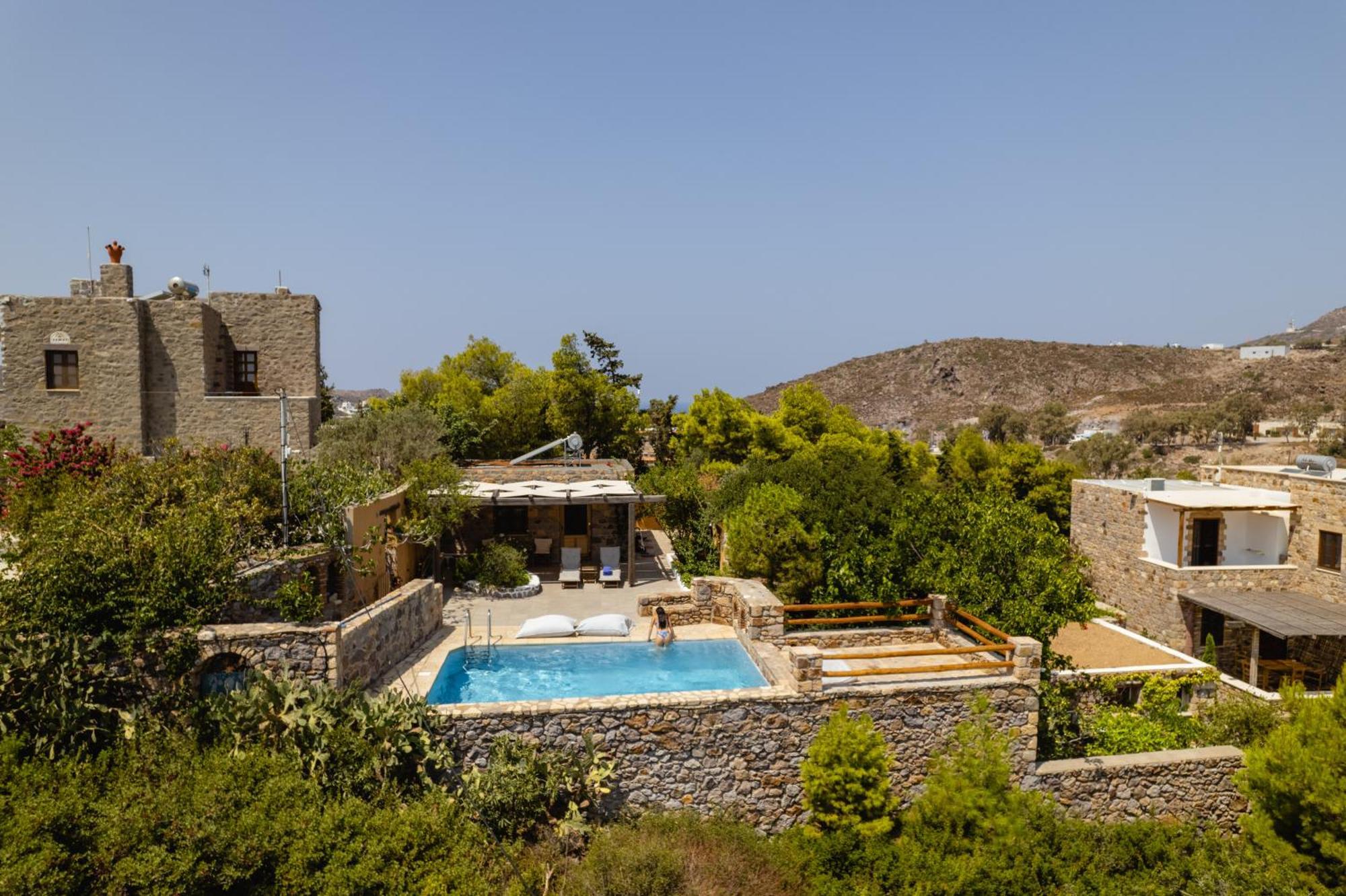 Blue Vista Patmos Villa Skala  Exterior photo