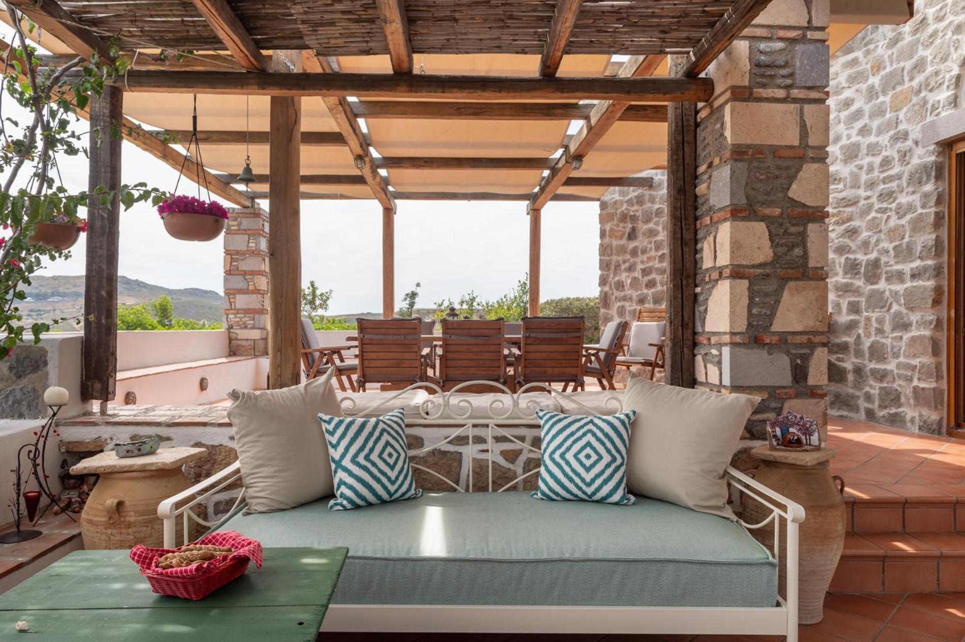 Blue Vista Patmos Villa Skala  Exterior photo