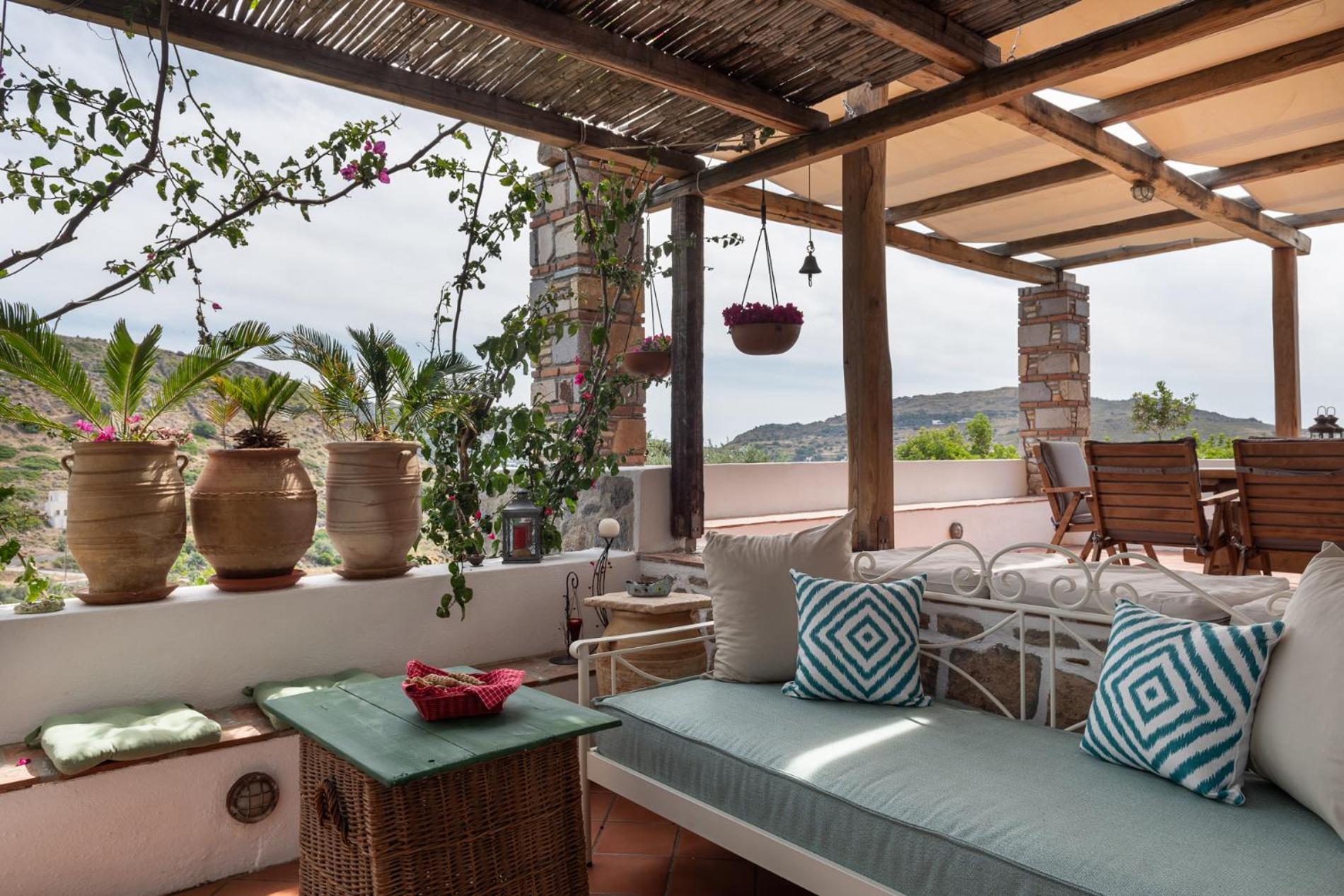 Blue Vista Patmos Villa Skala  Exterior photo